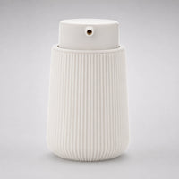 Distributeur de savon mousse rayé beige 320 ml - Savena - photo 3