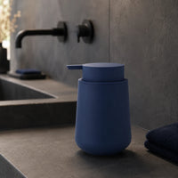 Distributeur de savon liquide minimaliste bleu 320 ml - Savena - photo 2