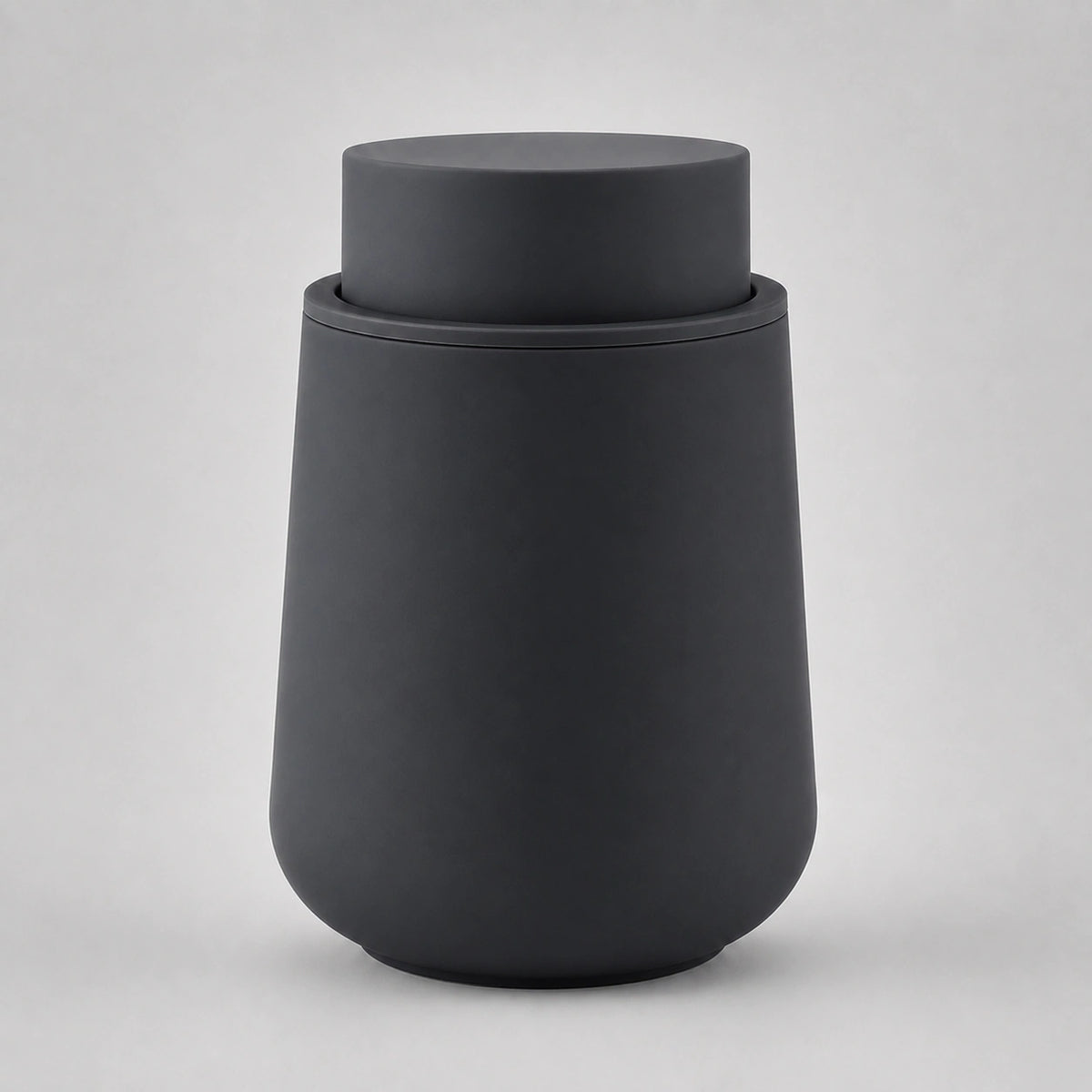 Distributeur de savon liquide minimaliste gris 320 ml - Savena - photo 3