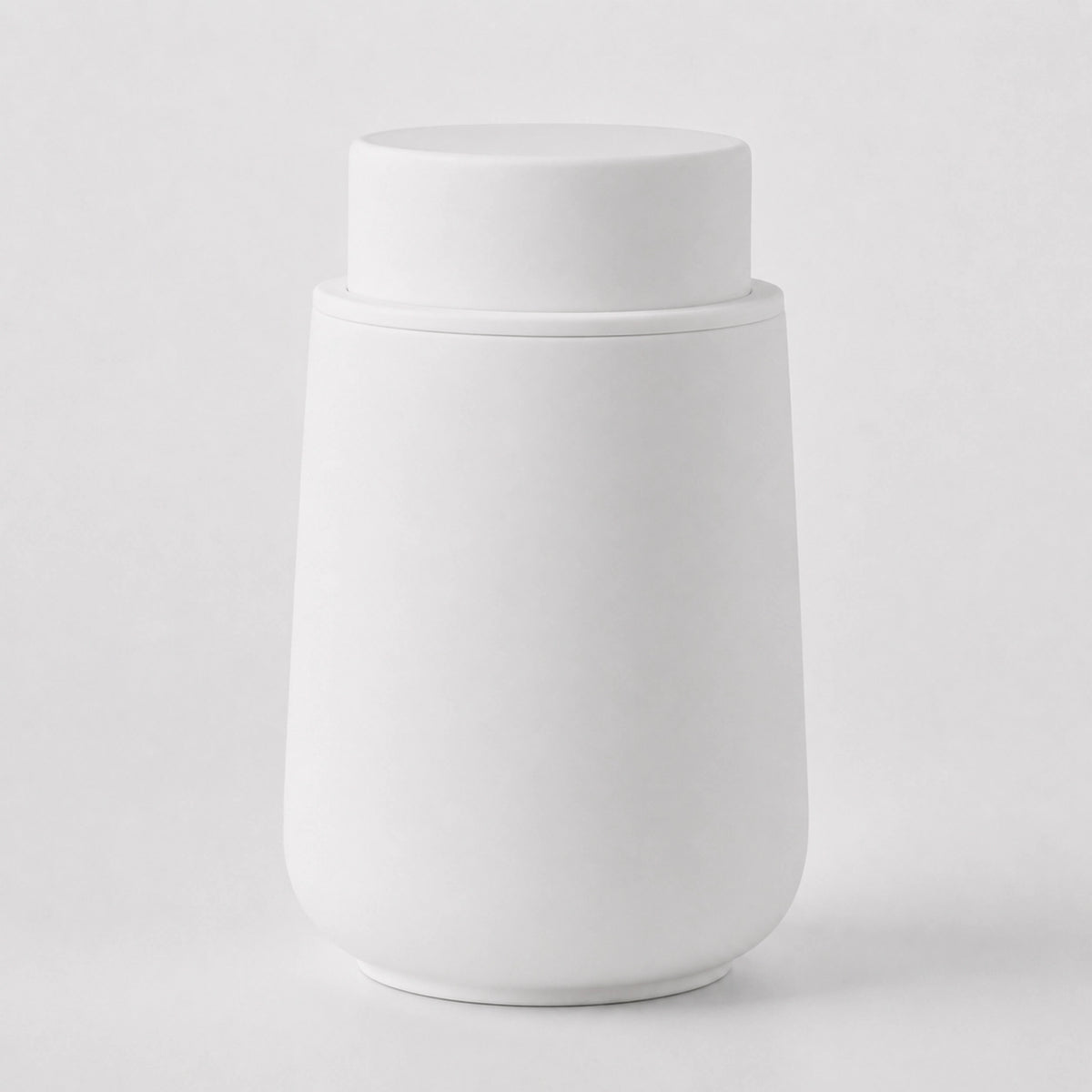 Distributeur de savon liquide minimaliste blanc 320 ml - Savena - photo 3