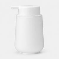 Distributeur de savon liquide minimaliste blanc 320 ml - Savena - photo 1