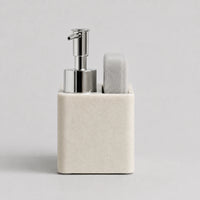 Set distributeur de savon cuisine effet pierre sable jaune - Savena - photo 4