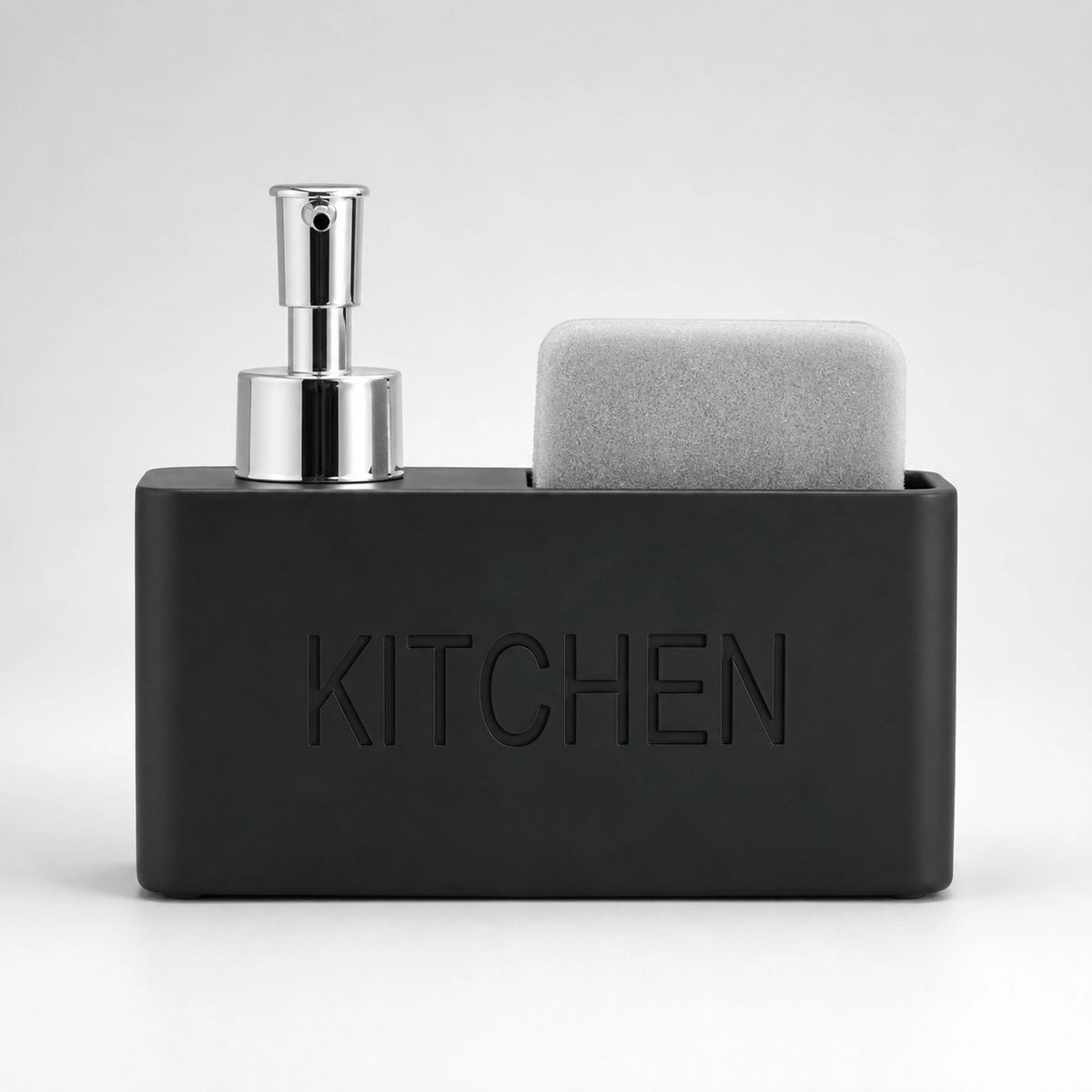 Set distributeur de savon cuisine effet pierre noir - Savena - photo 1