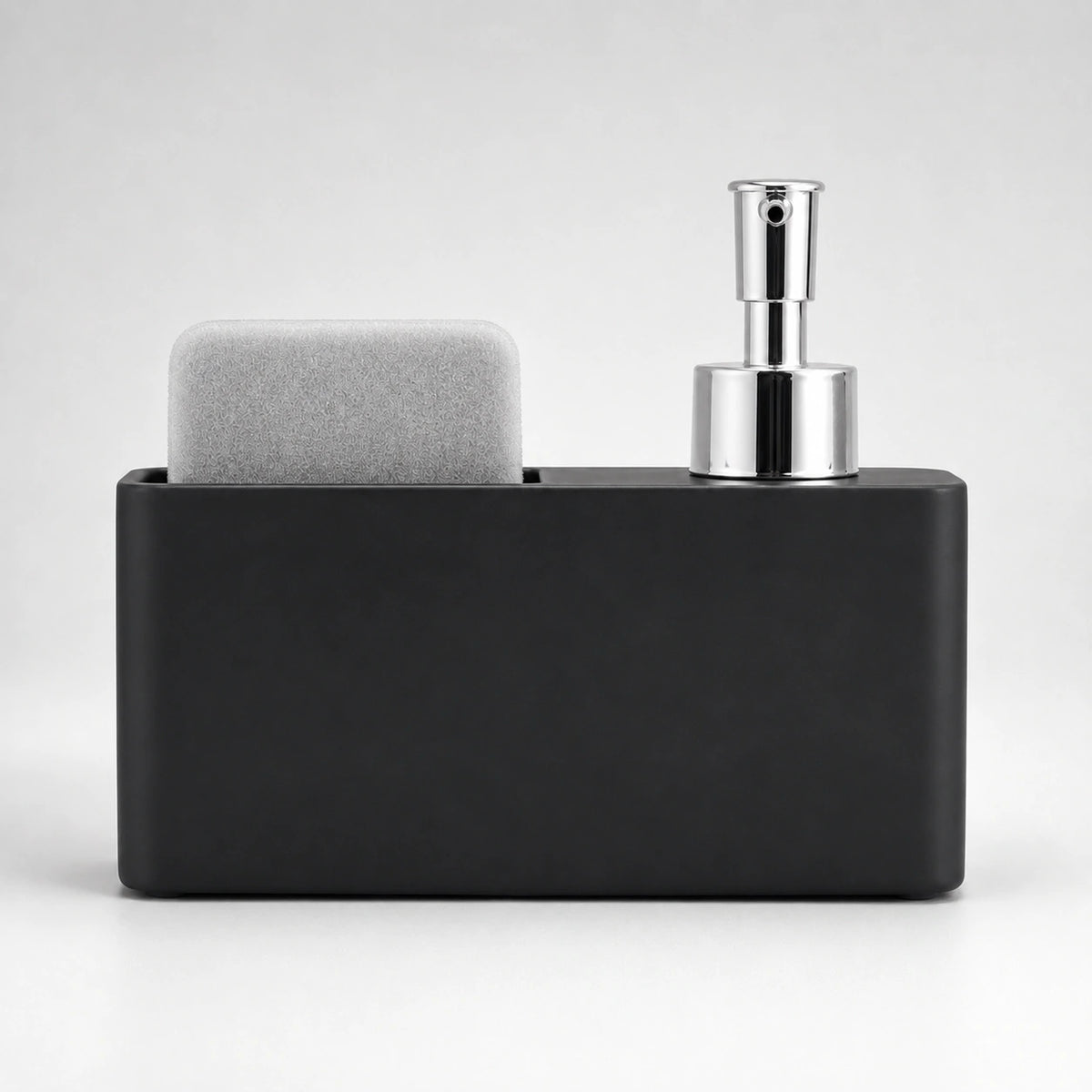 Set distributeur de savon cuisine effet pierre noir - Savena - photo 3