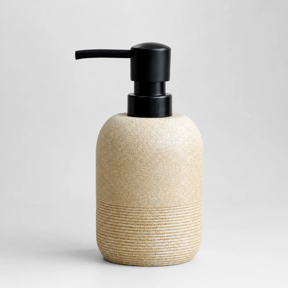 Distributeur de savon rechargeable marron pour cuisine, salle de bain et douche - Savena - photo 1