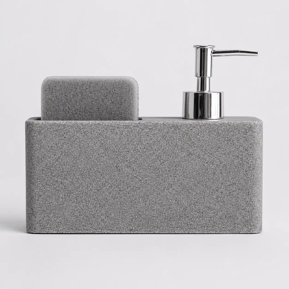 Set distributeur de savon cuisine effet pierre gris sable - Savena - photo 3