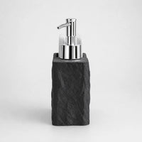 Distributeur de savon cuisine effet pierre noire avec porte-éponge - Savena - photo 4