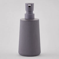 Distributeur de savon rayé mat violet 250 ml - Savena - photo 3