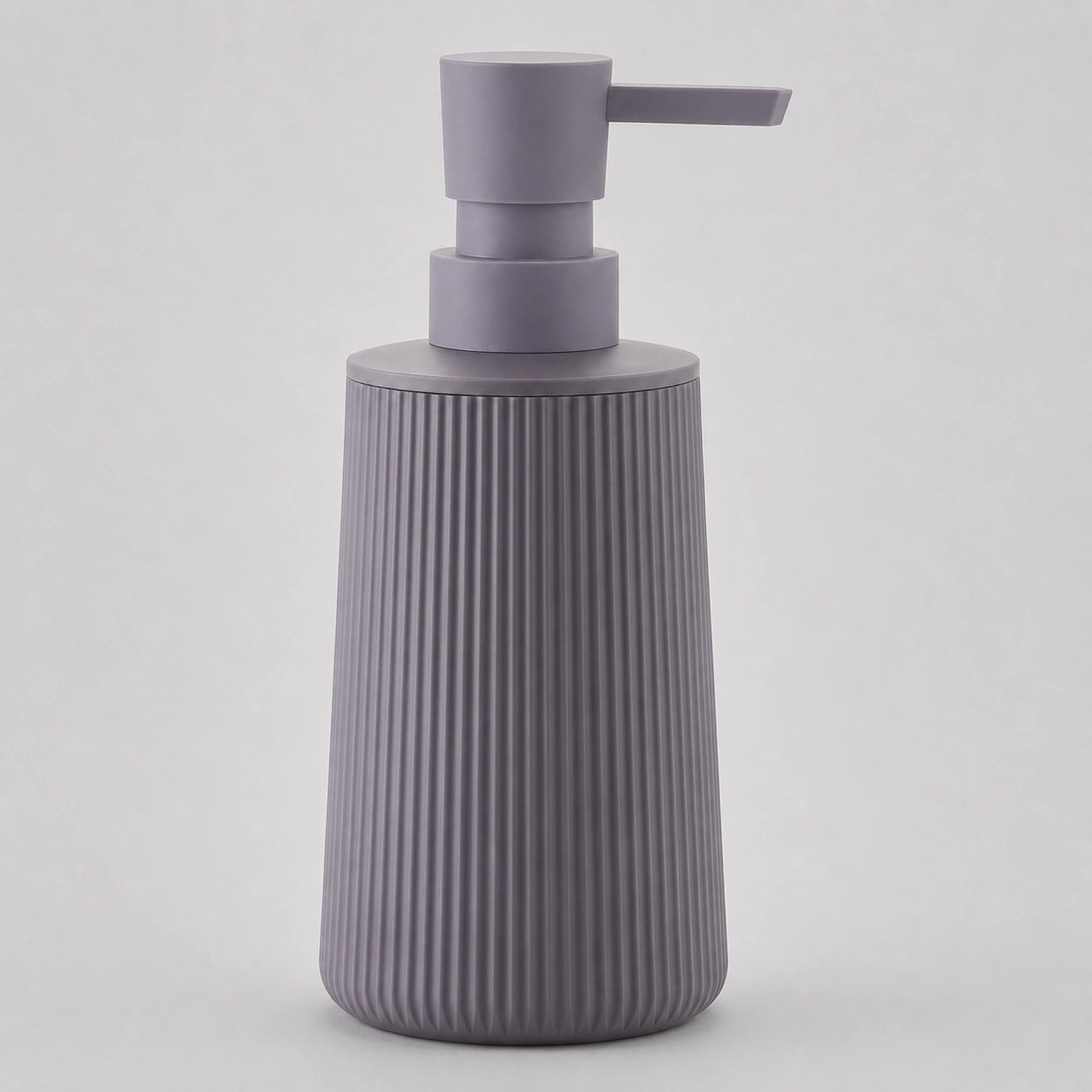 Distributeur de savon rayé mat violet 250 ml - Savena - photo 4