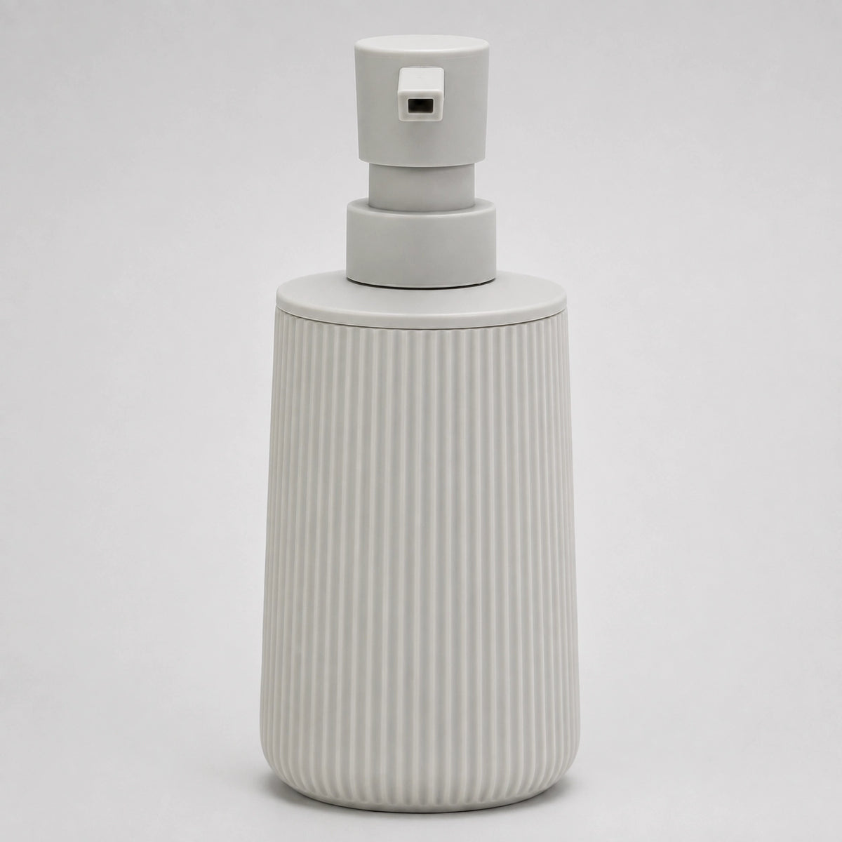 Distributeur de savon rayé mat beige 250 ml - Savena - photo 3