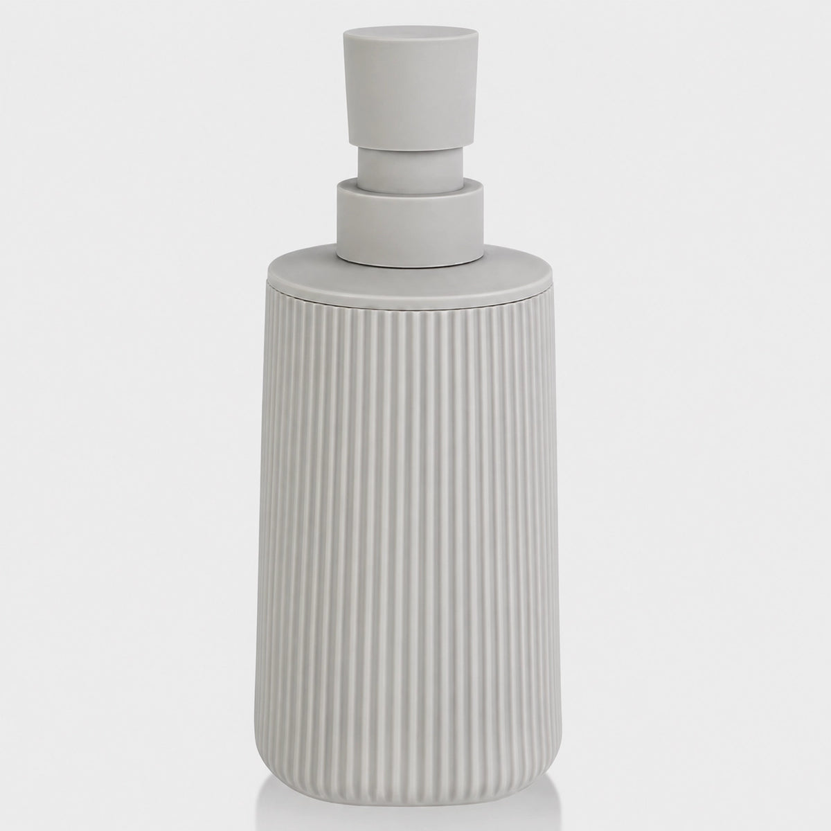 Distributeur de savon rayé mat beige 250 ml - Savena - photo 4