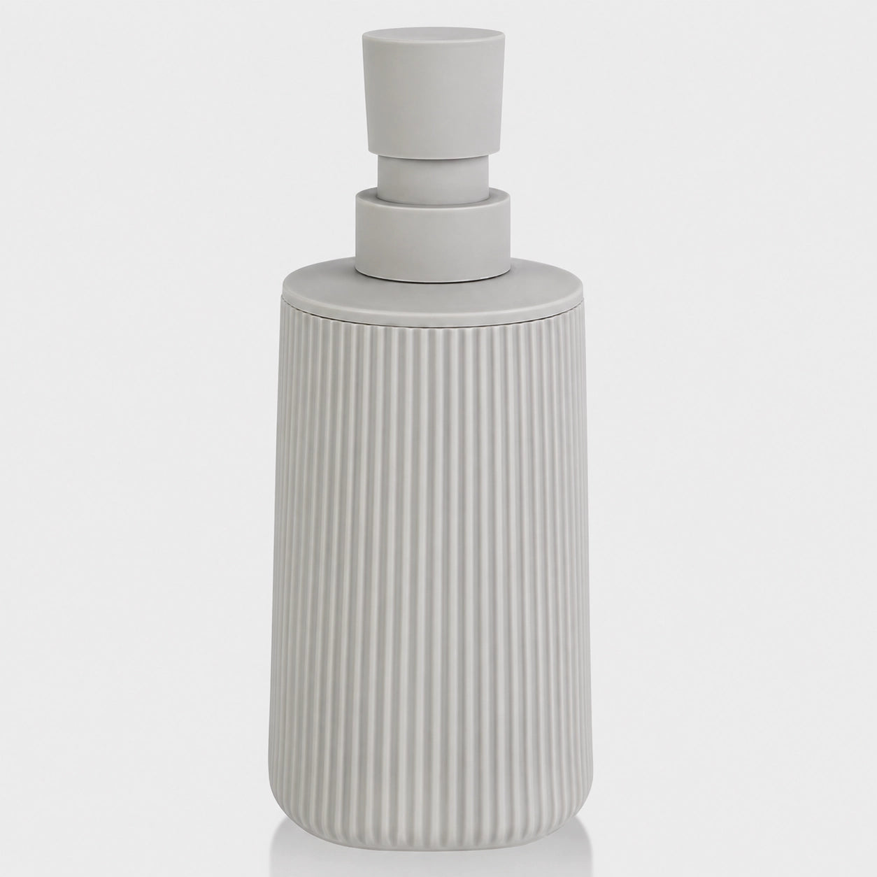Distributeur de savon rayé mat beige 250 ml - Savena - photo 4