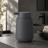 Distributeur de savon mousse minimaliste gris 320 ml - Savena - photo 2