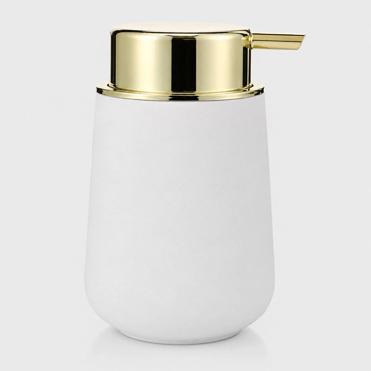 Distributeur de savon mousse minimaliste blanc doré 320 ml - Savena - photo 3