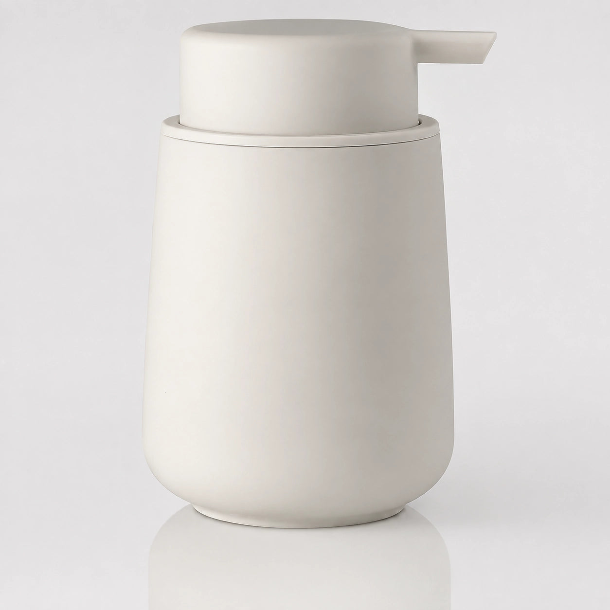 Distributeur de savon mousse minimaliste beige 320 ml - Savena - photo 3