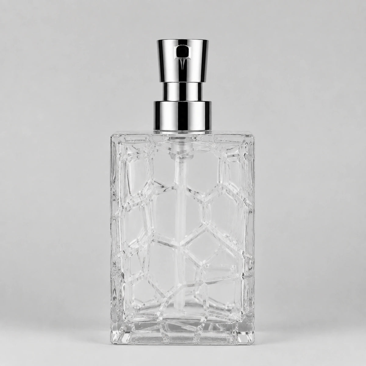 Distributeur de savon acrylique transparent anti-rouille 320 ml - Savena - photo 3