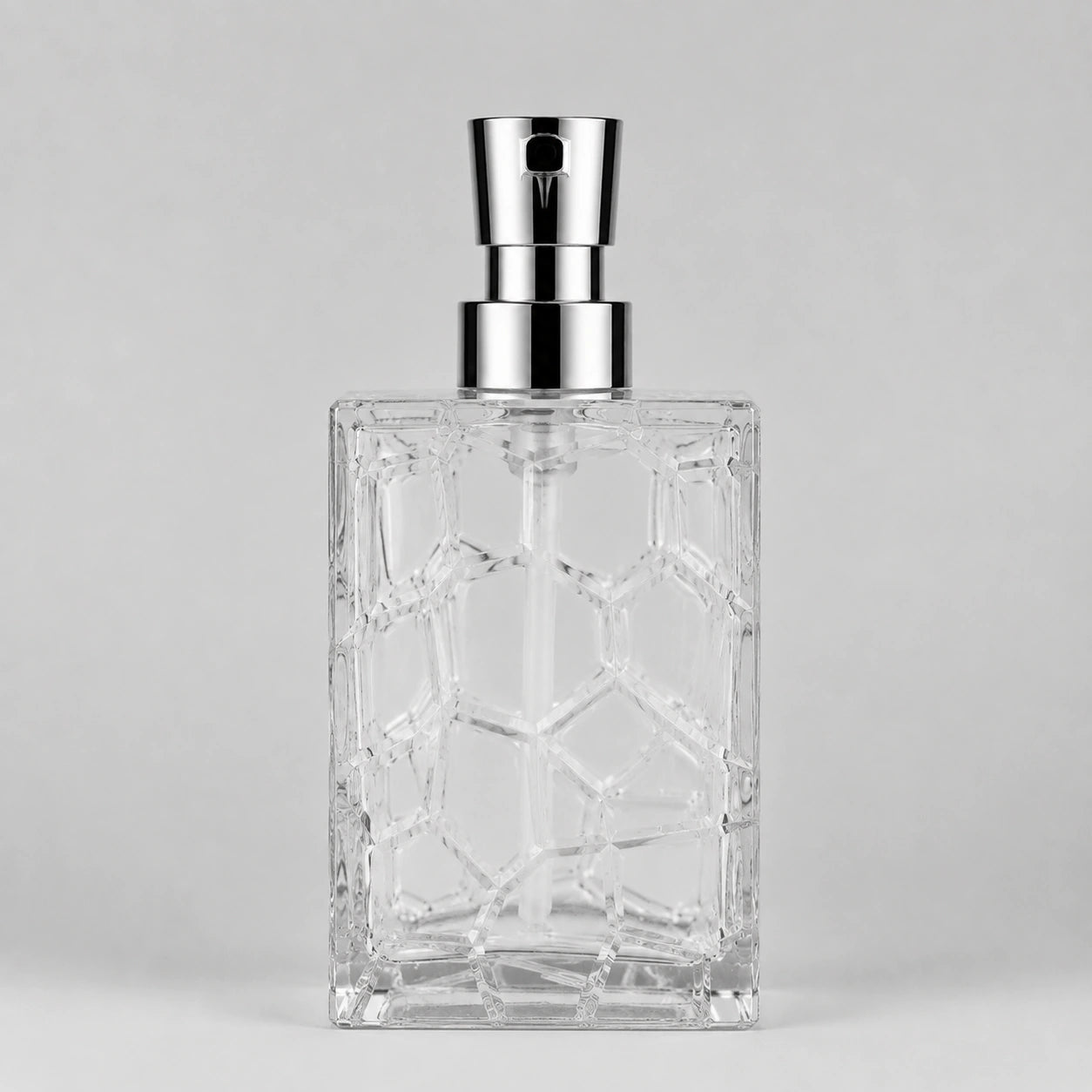 Distributeur de savon acrylique transparent anti-rouille 320 ml - Savena - photo 3
