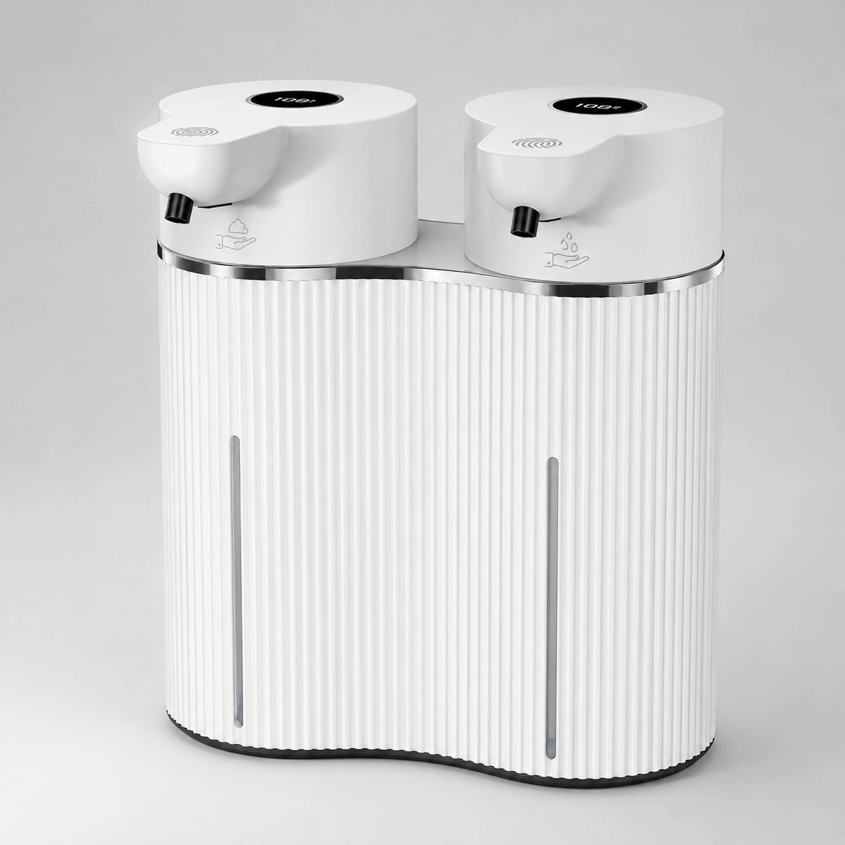 Distributeur électrique de savon double tête sans contact pour lavage des mains