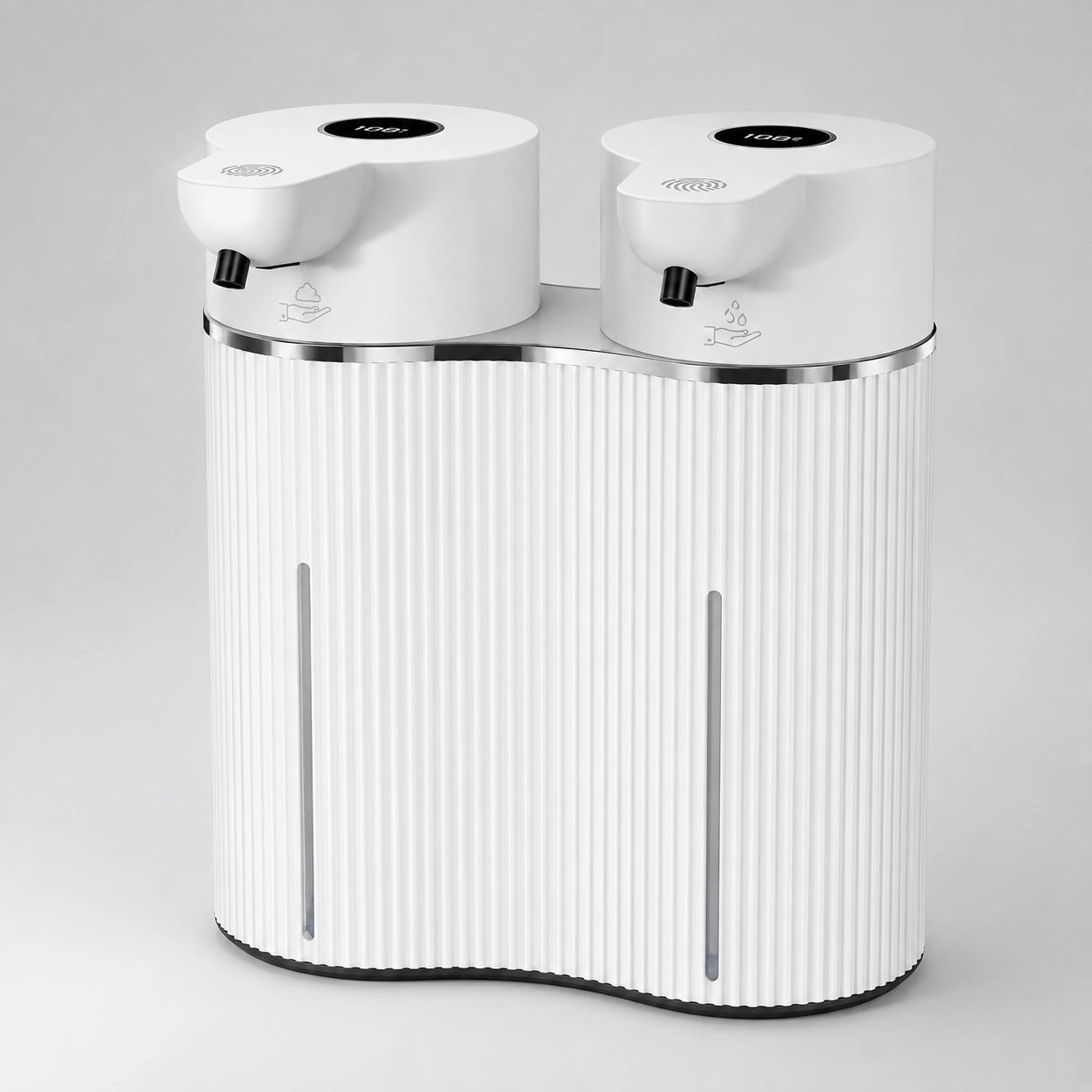Distributeur électrique de savon double tête sans contact pour lavage des mains