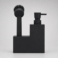 Distributeur de savon vaisselle noir carré 3 en 1 pour cuisine - Savena - photo 3