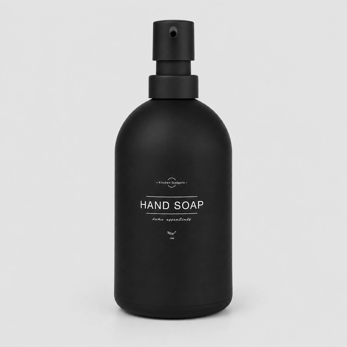 Distributeur de savon noir mat grande capacité 480 ml - Savena - photo 1
