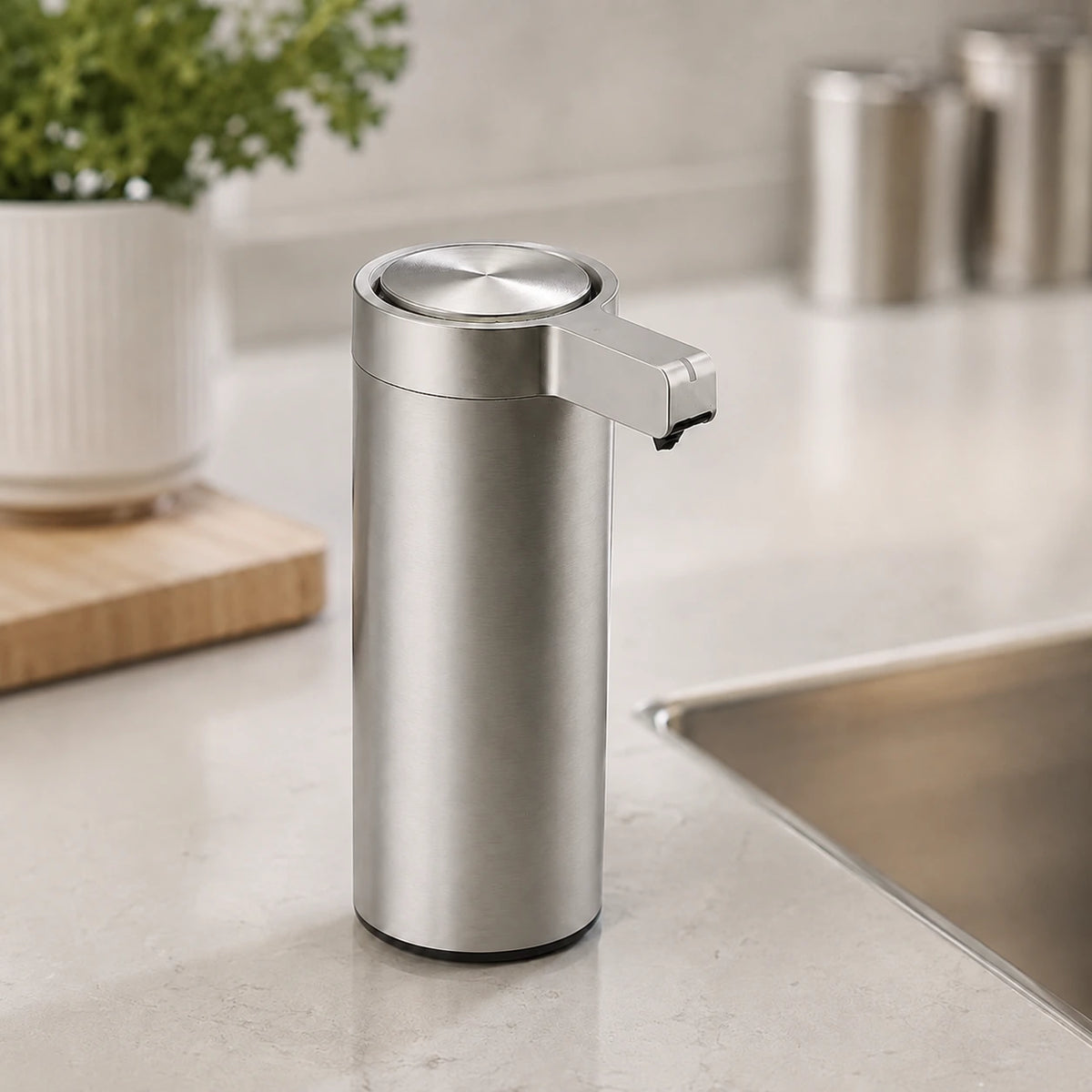 Distributeur de savon cuisine inox 270 ml - modèle X12C - Savena - photo 2