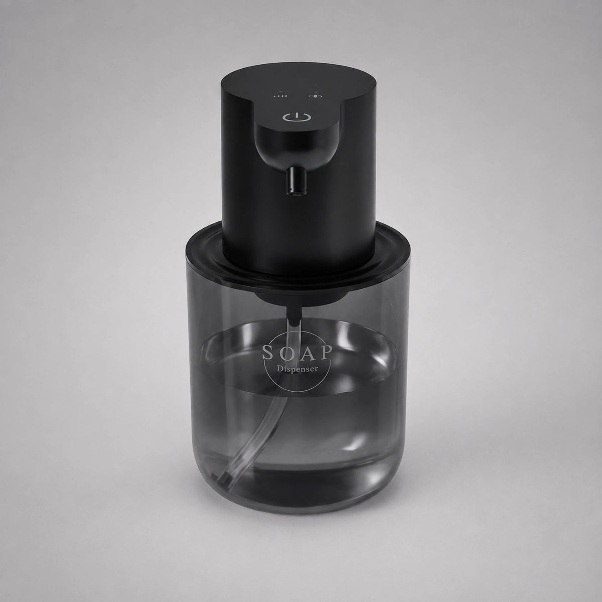 Distributeur mural automatique de savon mousse 500 ml noir - modèle 2 - Savena - photo 1