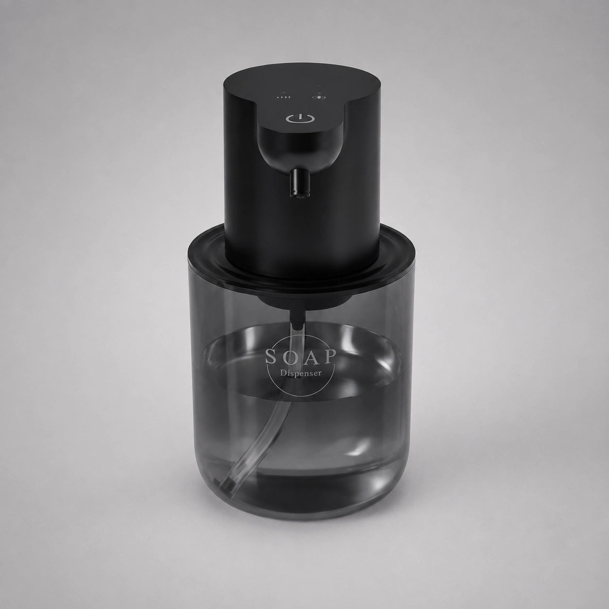 Distributeur mural automatique de savon mousse 500 ml noir - modèle 2 - Savena - photo 1