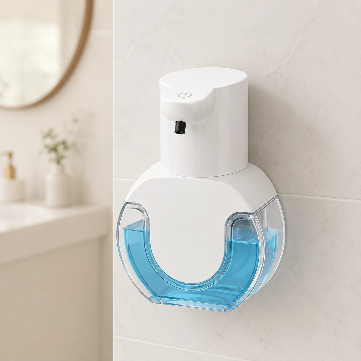 Distributeur savon automatique 420ml blanc usage intensif - Savena - photo 2