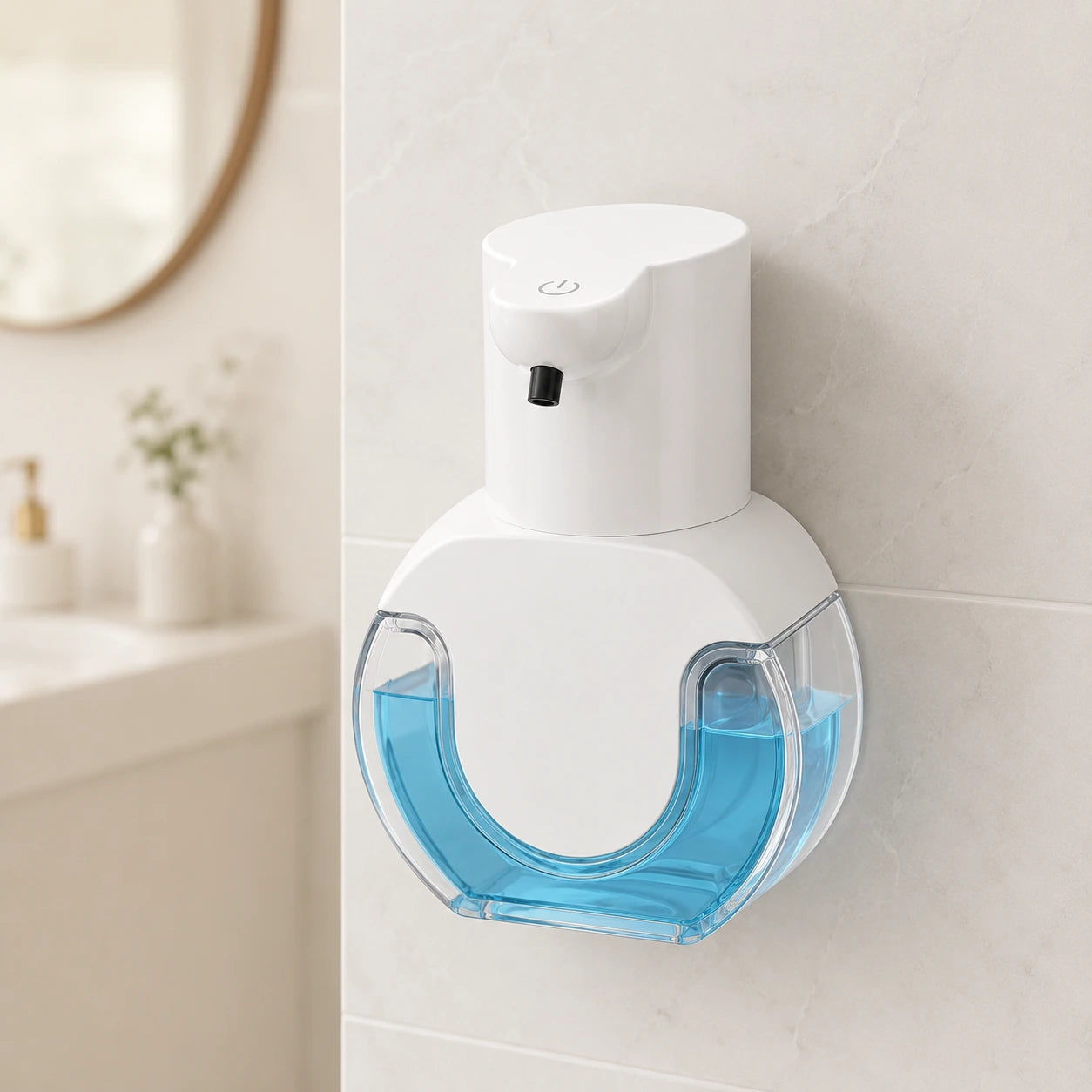 Distributeur savon automatique 420ml blanc usage intensif - Savena - photo 2