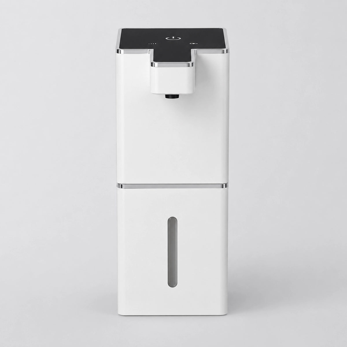Distributeur mural de savon intelligent noir miroir, sortie gel - Savena - photo 1
