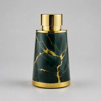 Distributeur de savon mousse céramique effet marbre luxe vert 400 ml - Savena - photo 3