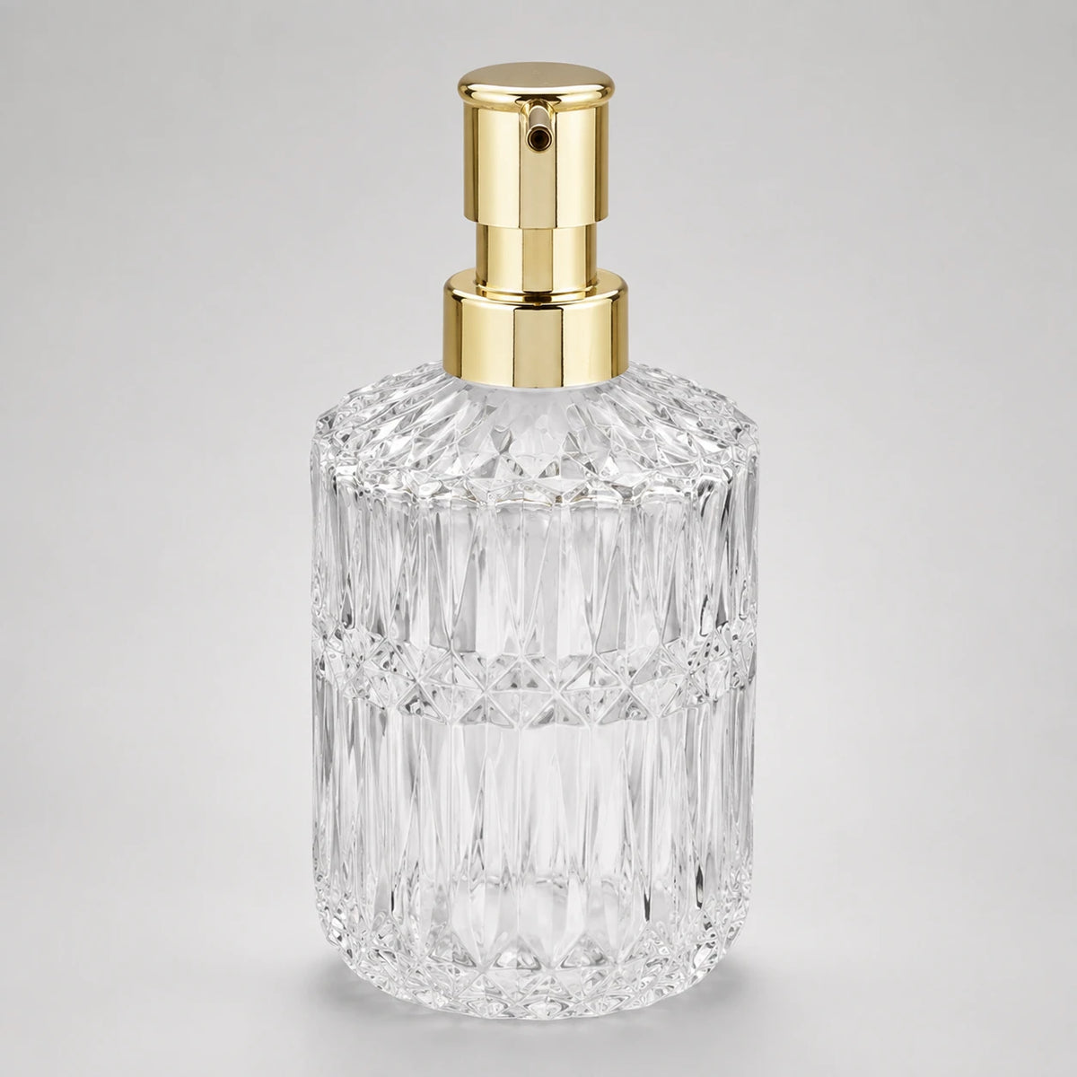Distributeur de savon en verre rechargeable transparent 400 ml - Savena - photo 3