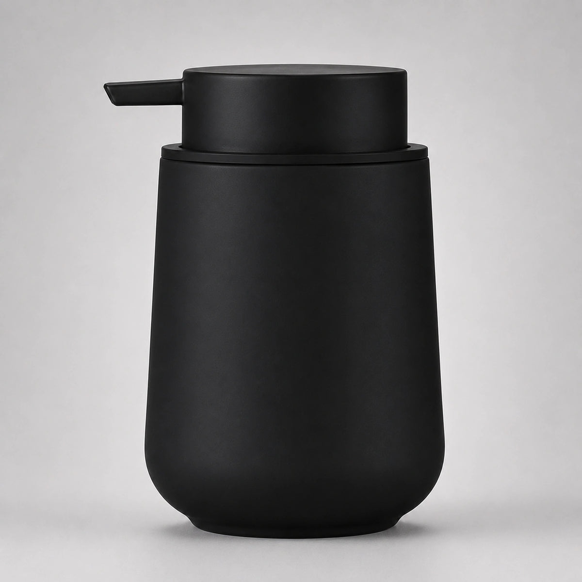 Distributeur de savon liquide minimaliste noir mat 320 ml - Savena - photo 1