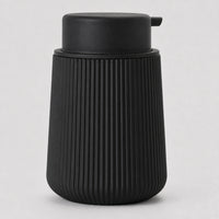 Distributeur de savon mousse rayé noir 320 ml - Savena - photo 3