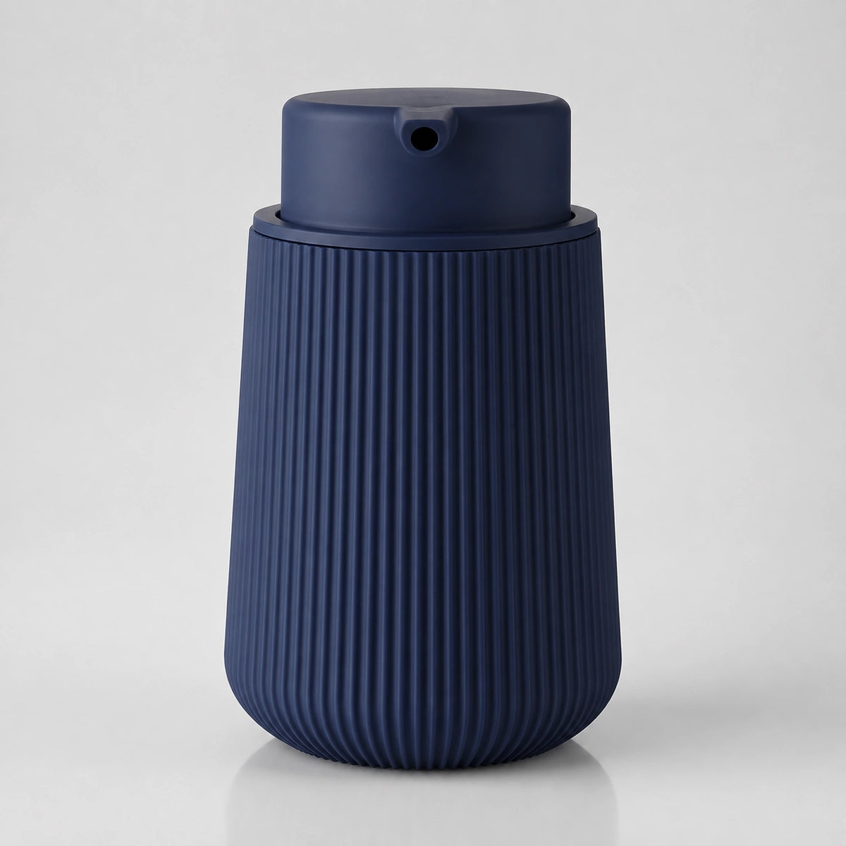 Distributeur de savon mousse rayé bleu foncé 320 ml - Savena - photo 3