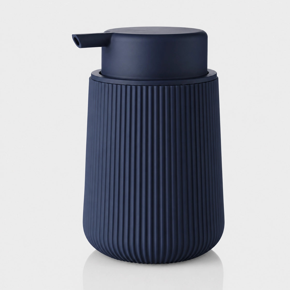 Distributeur de savon mousse rayé bleu foncé 320 ml - Savena - photo 1